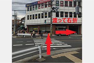 北大阪急行線「桃山台駅」から道順7